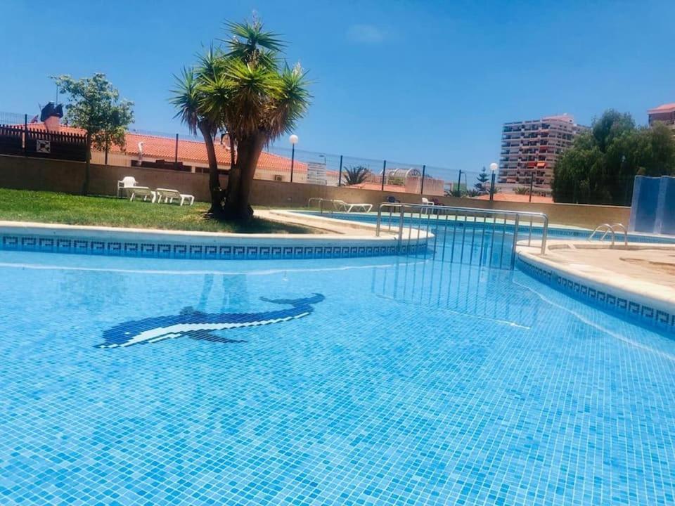 Nice Pool Apartment In Los Cristianos, Excellent Location 洛斯克里斯蒂亚诺斯 外观 照片